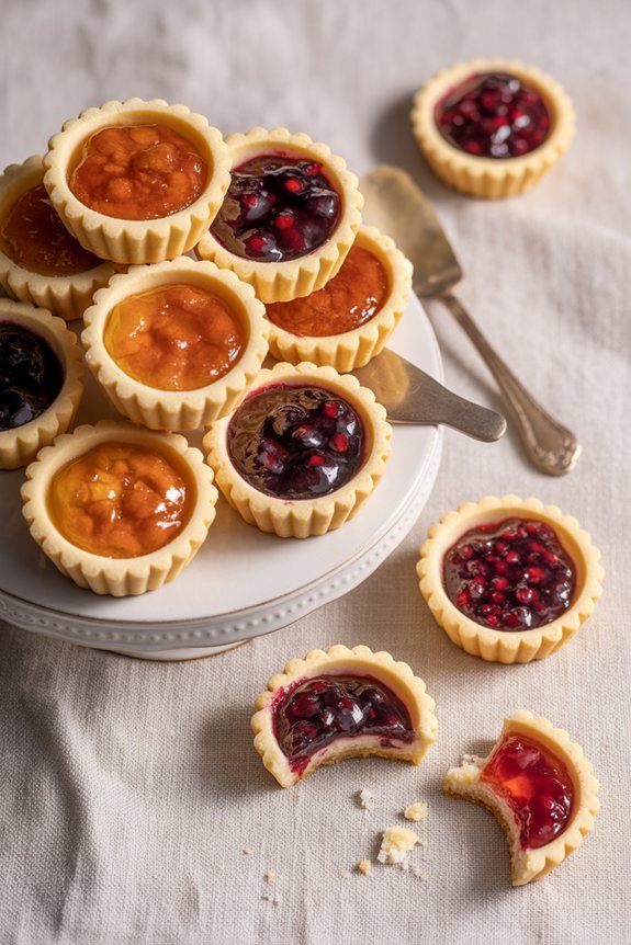 delicious homemade cookie tarts