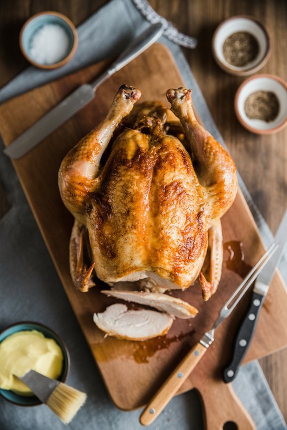 delicious homemade rotisserie chicken