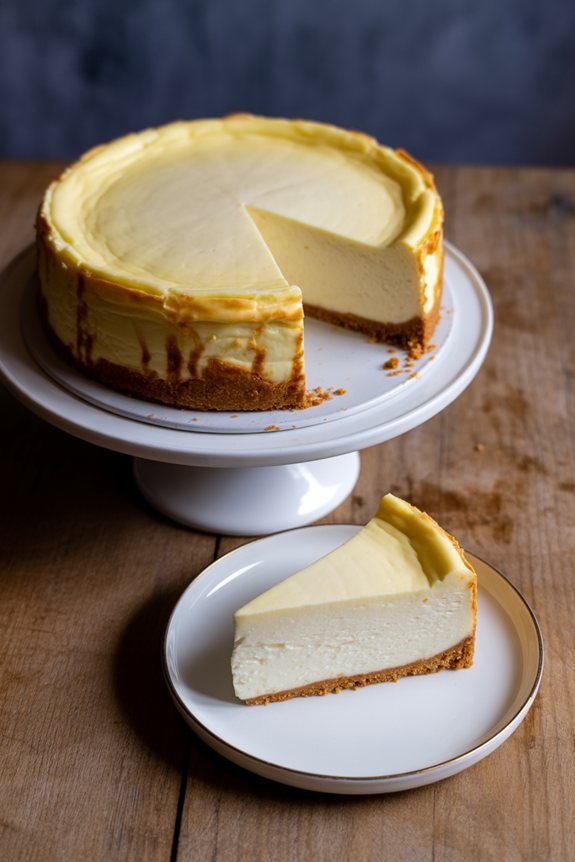 divine creamy cheesecake indulgence