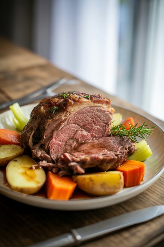 elegant roast presentation tips