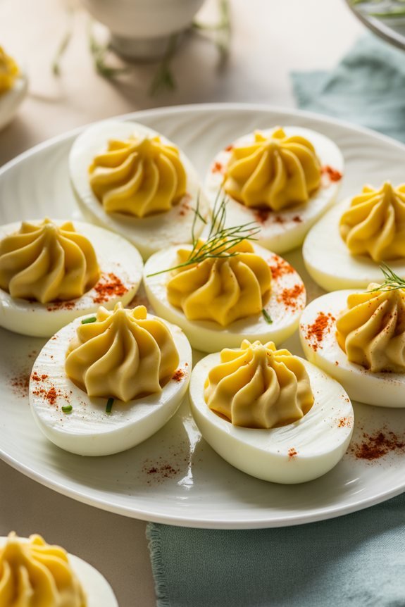 elevate deviled egg presentation
