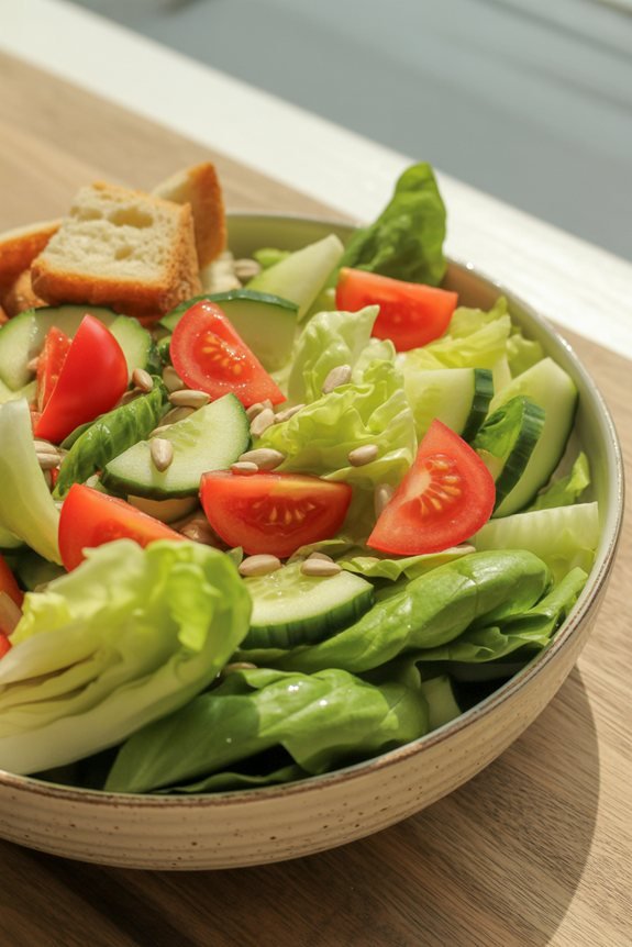 fresh salad for meals
