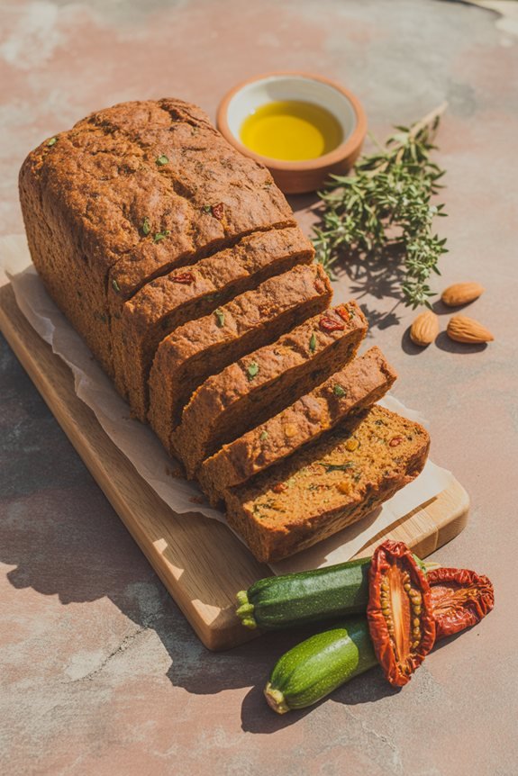 rustic mediterranean almond bread