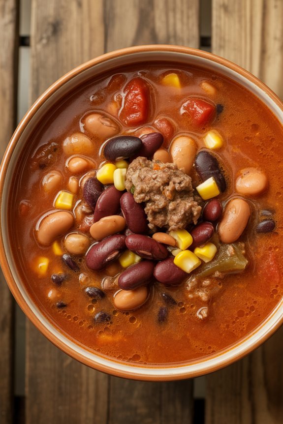 satisfying hearty bean soup