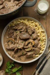 savory slow cooker beef dish