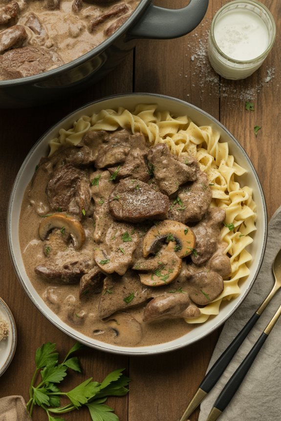 savory slow cooker beef dish