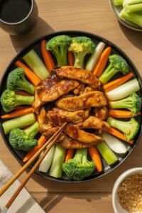 sizzling chicken stir fry