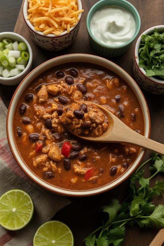 thoughtful chili plating techniques