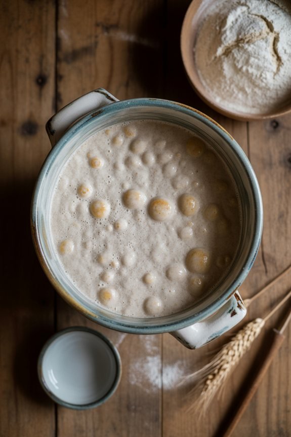 traditional sourdough bread starter