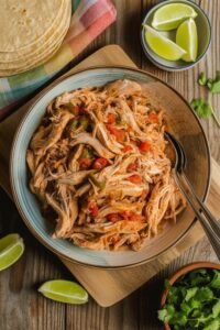 zesty shredded chicken recipe